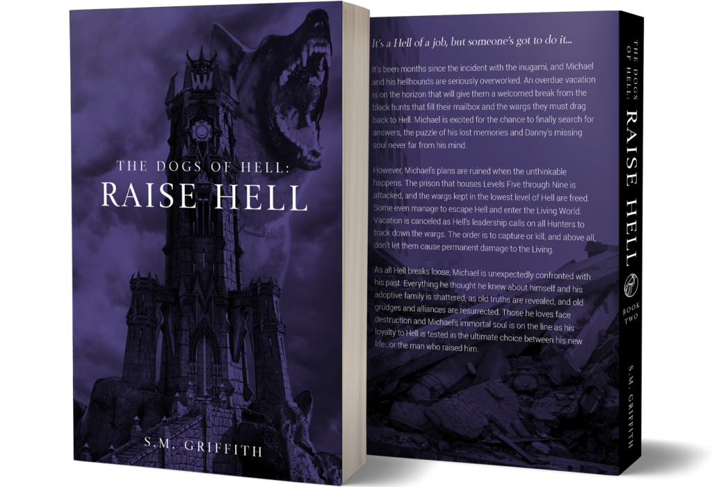 Dogs of Hell: Raise Hell book mockup