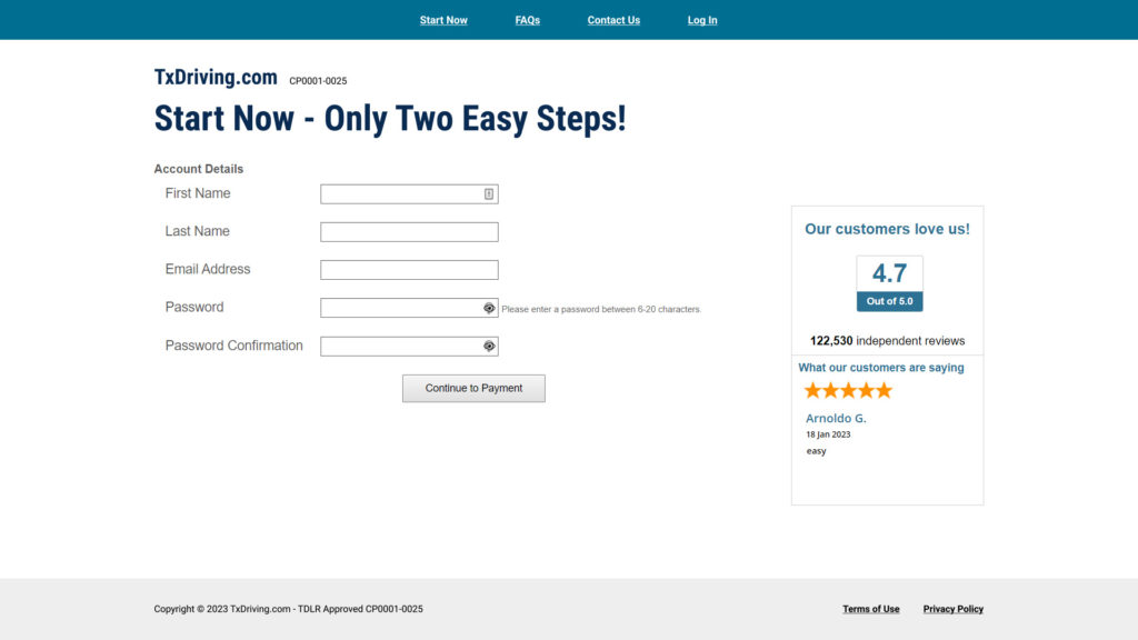 Defensive Driving "Clone Sites" subpage design - version 1