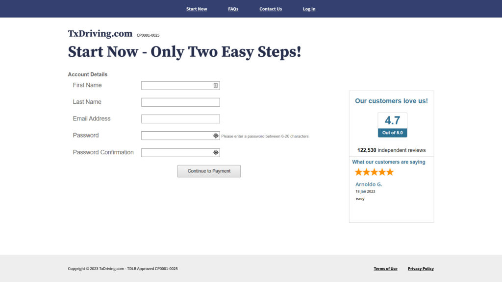 Defensive Driving "Clone Sites" subpage design - version 2