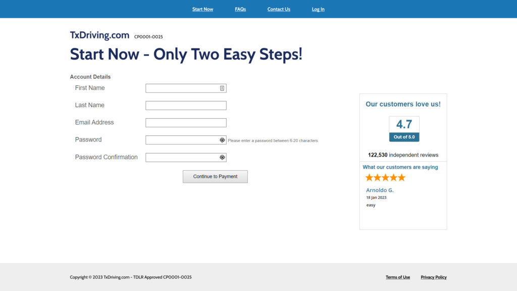 Defensive Driving "Clone Sites" subpage design - version 3
