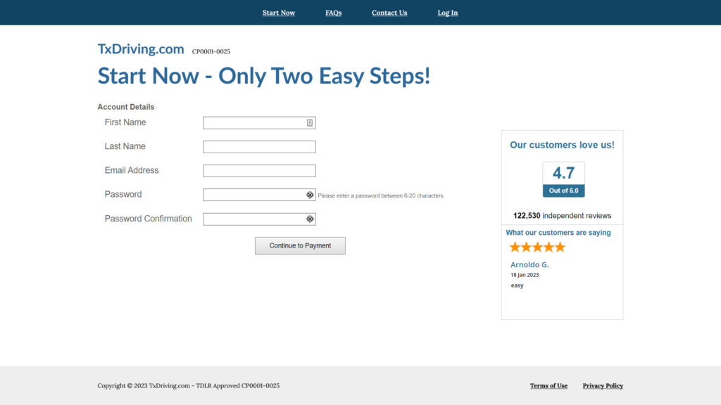 Defensive Driving "Clone Sites" subpage design - version 5