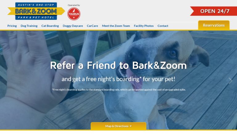 Bark&Zoom design refresh for home page - hero slide 5