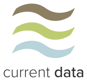 Current Data final logo - vertical variant